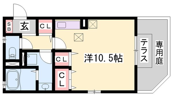 エクセルハイムの物件間取画像